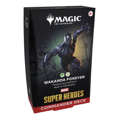 Magic: Marvel Super Heroes Commander Deck – Wakanda Forever – EN